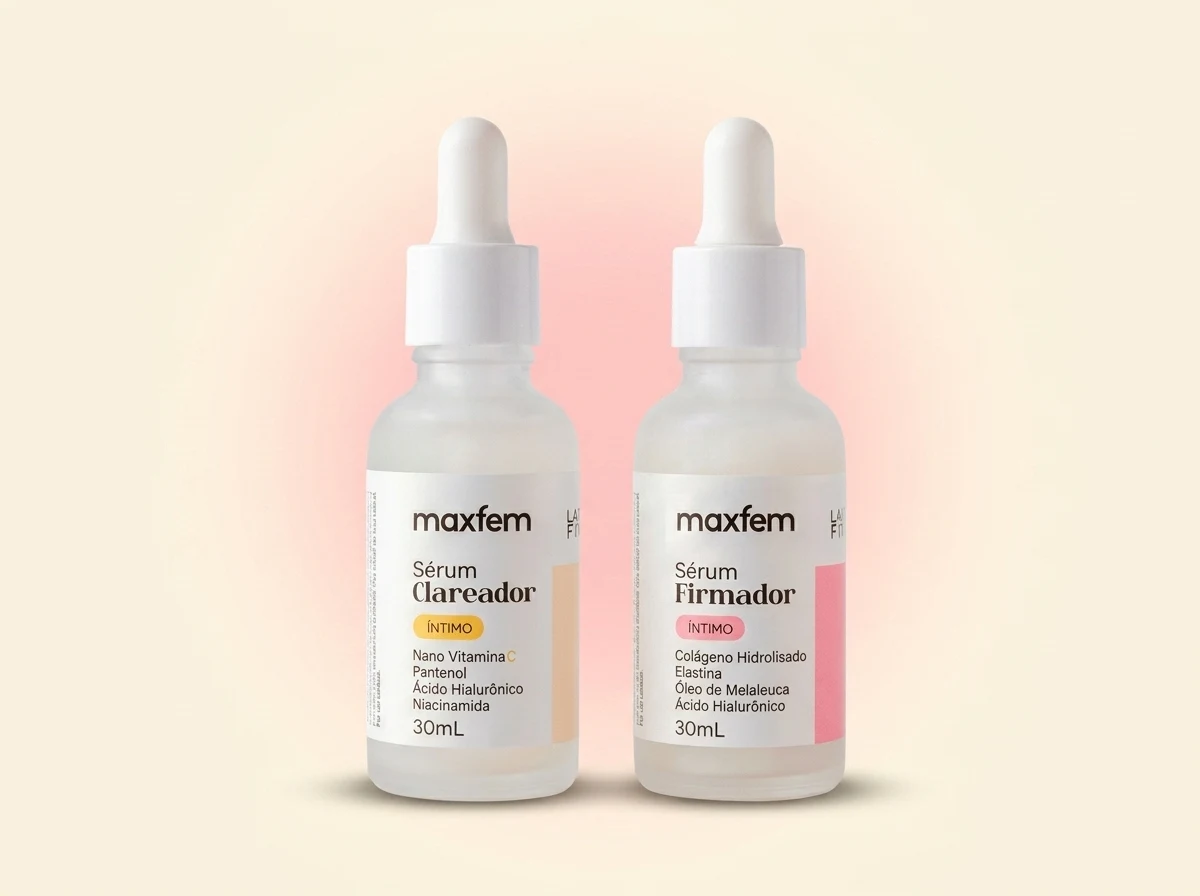 Kit Sérum Clareador + Sérum Firmador Maxfem