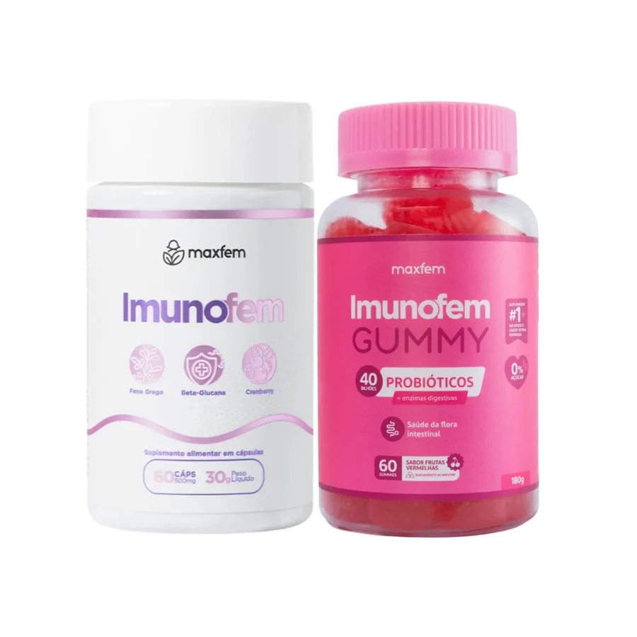 Kit Imunofem Gummy + Imunofem Cápsulas