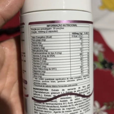 Foto enviada pela cliente na avaliação